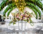 Aranjament floral masa nunta/botez AM017