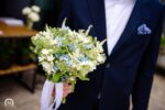 Buchet de mireasa cu oxypetalum si astilbe B129 - imagine 2