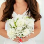 Buchet de mireasa alb B146
