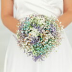 Buchet de mireasa cu gypsophila B150