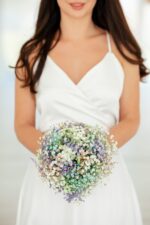 Buchet de mireasa cu gypsophila B150 - imagine 2