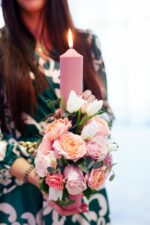 Lumanare de botez LB063 - imagine 2