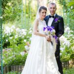 Buchet de mireasa curgator B059