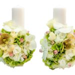 WeDoWowFlowers , buchet mireasa , buchet cununie civila , lumanare botez
