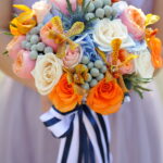 WeDoWowFlowers , buchet mireasa , buchet cununie civila , lumanare botez