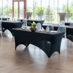 Husă elastică (stretch) pentru masă dreptunghiulară LW17