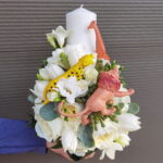 Lumanare de botez LB040 - imagine 5