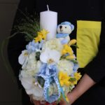WeDoWowFlowers , buchet mireasa , buchet cununie civila , lumanare botez
