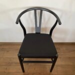 Scaun Wishbone Negru LW44