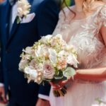 Buchet de mireasa B172 Dusty Pink