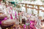 Decor mese din sticla - flori naturale - imagine 3