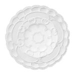 Farfurie suport albe Baroque LW05