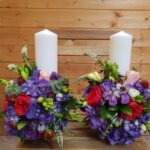 WeDoWowFlowers , buchet mireasa , buchet cununie civila , lumanare botez